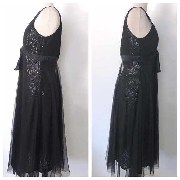 Designer David Nixon Cocktail Midi Dress 8 - Picture 5 of 6